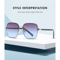 Luxury Hot Seller Ready Goods Metal Sunglasses